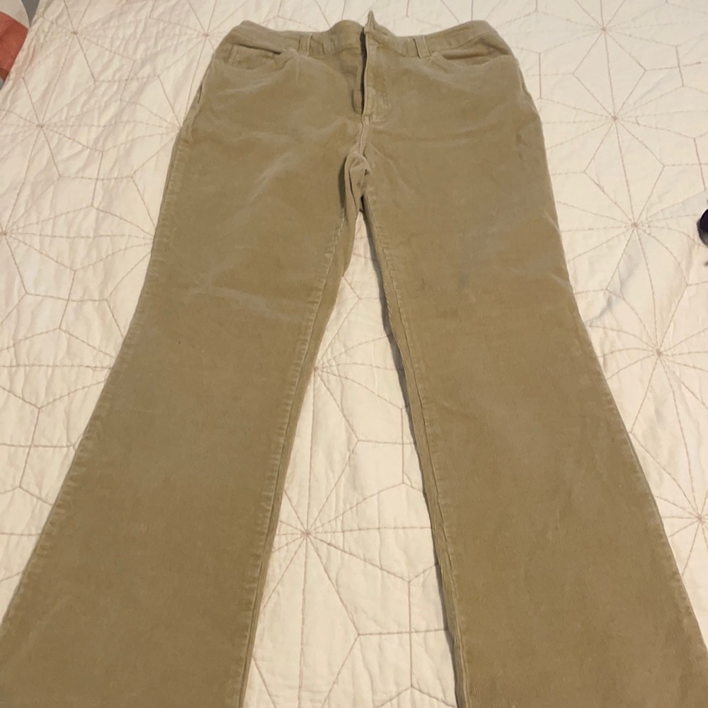 Khaki corduroys